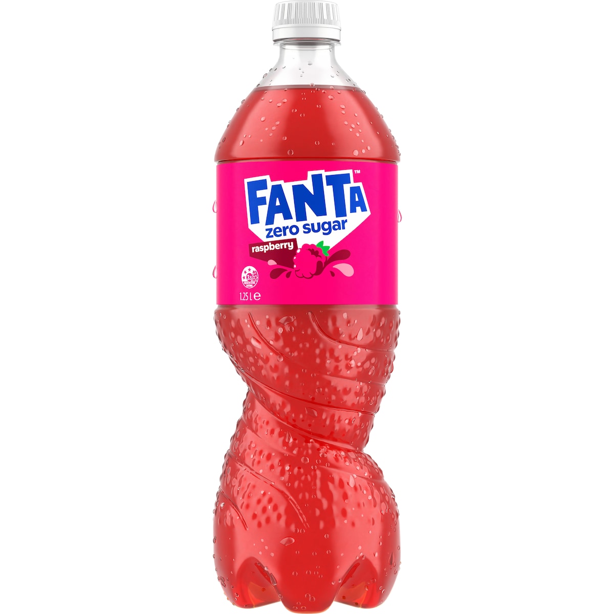 Fanta Raspberry Zero Sugar - Australia