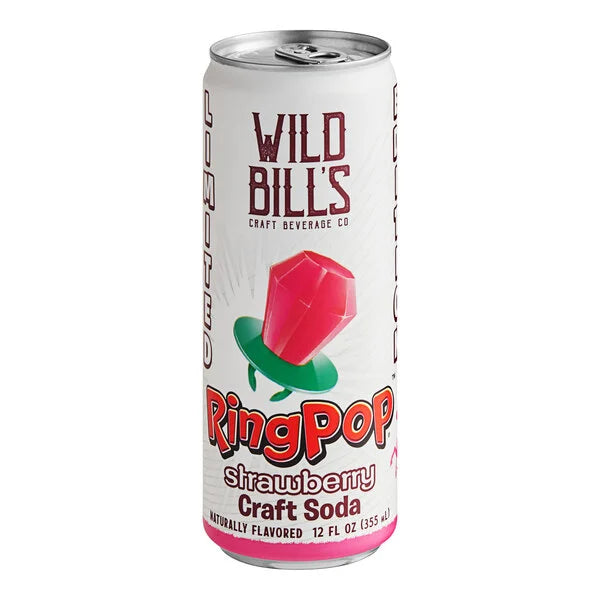 Wild Bill's Ring Pop, Strawberry