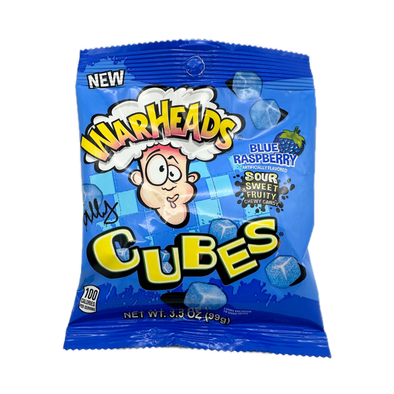 Warheads New sour Blue raspberry