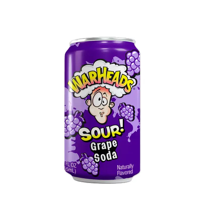 Warheads Sour grape Soda