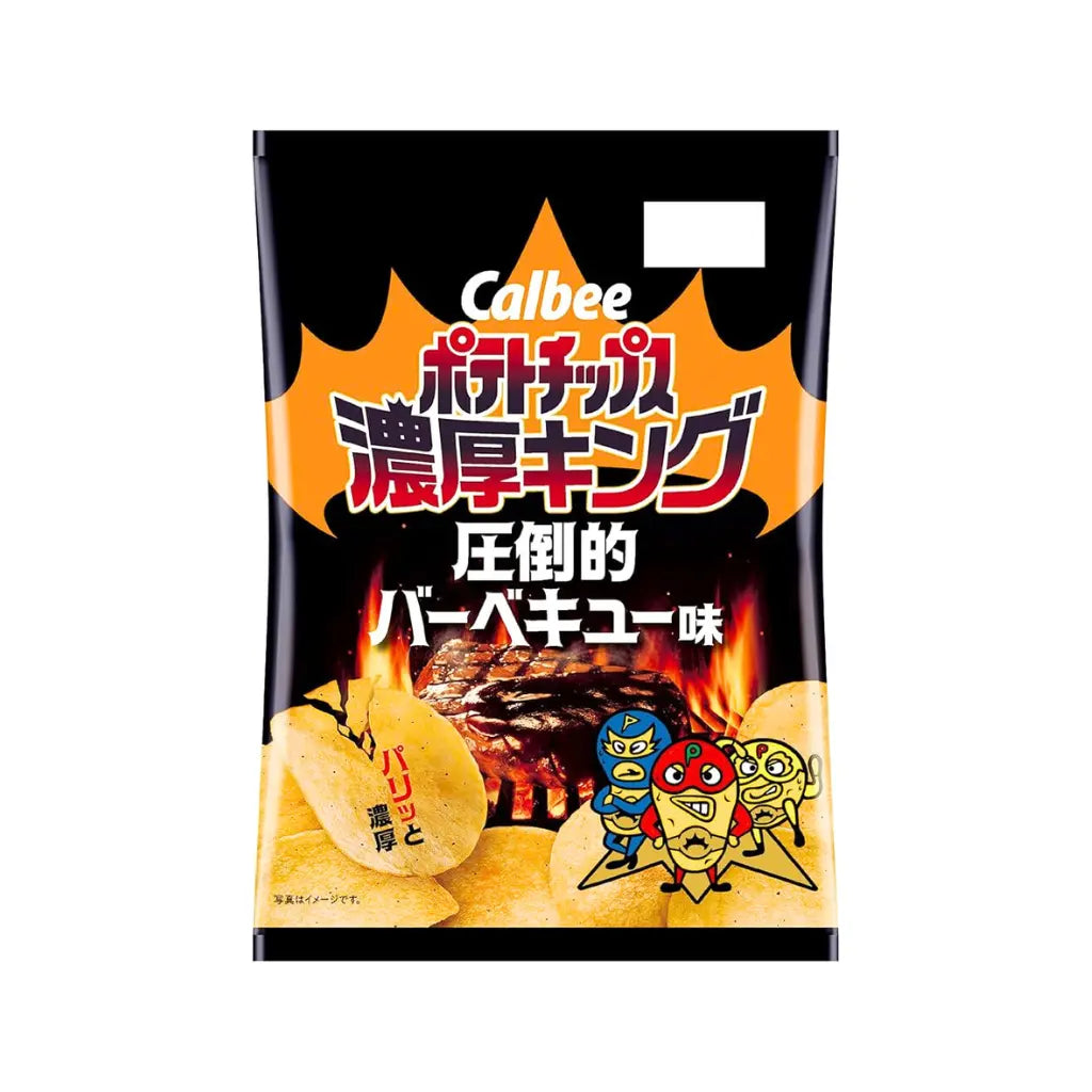 calbee bbq potato chips