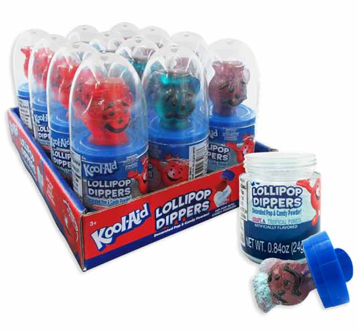 Kool-Aid Lollipop Dippers