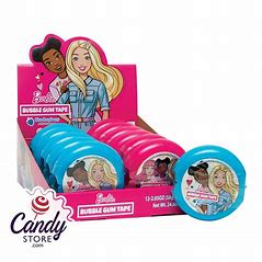 Barbie Bubble Gum Tape-Blue Raspberry