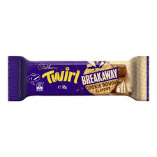 Cadbury Twirl Breakaway wafer  -Australia