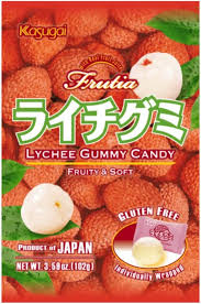 KASUGAI GUMMY CANDY  LYCHEE - Japan