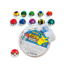 Pokemon Monster Ball Chewing Candy- Korea