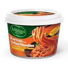 Udon Noodles With Tteokbokki Flavored Sauce