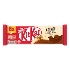 KitKat Cookies and Cream 8 Bars - UK