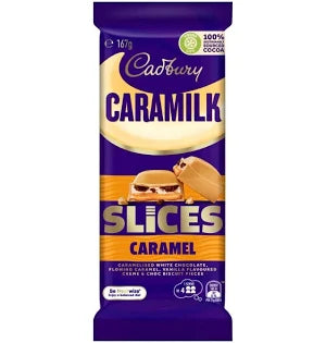 Cadbury Caramilk Slices Caramel  -Australia